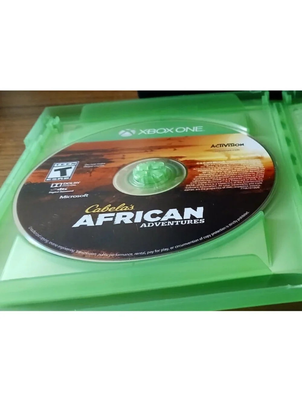 Cabela's African Adventures (Microsoft Xbox One, 2015)